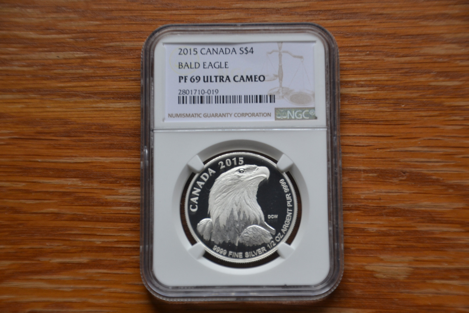 2015 Canada Silver $4.00, $3.00 and $2.00 Bald Eagle NGC PF69UC Set