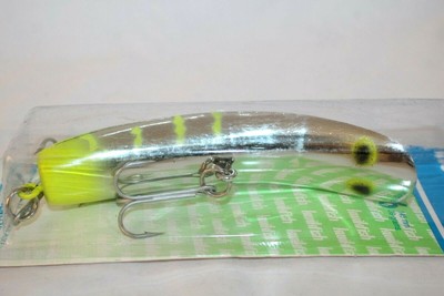 chartreuse fishing lure