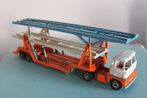 Corgi 11” SCAMMELL CARRIMORE TRIDECK CAR TRANSPORTER Diecast