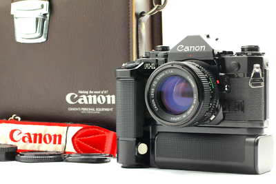 N MINT / Motor Drive MA】 Canon A-1 SLR Film Camera NFD 50mm f1.4