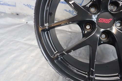 2016 SUBARU WRX STI LIMITED EJ257 OEM BBS WHEEL RIM 18X8.5 +
