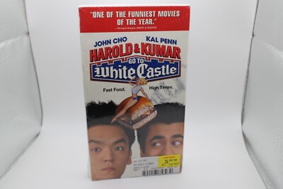 SEALED AND MINT! Harold Kumar Go To White Castle - VHS 2005 Video Tape, RARE!!