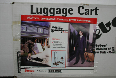 Bond Street Stebco 390006 3-Way Multipurpose dolly or luggage cart Aluminum