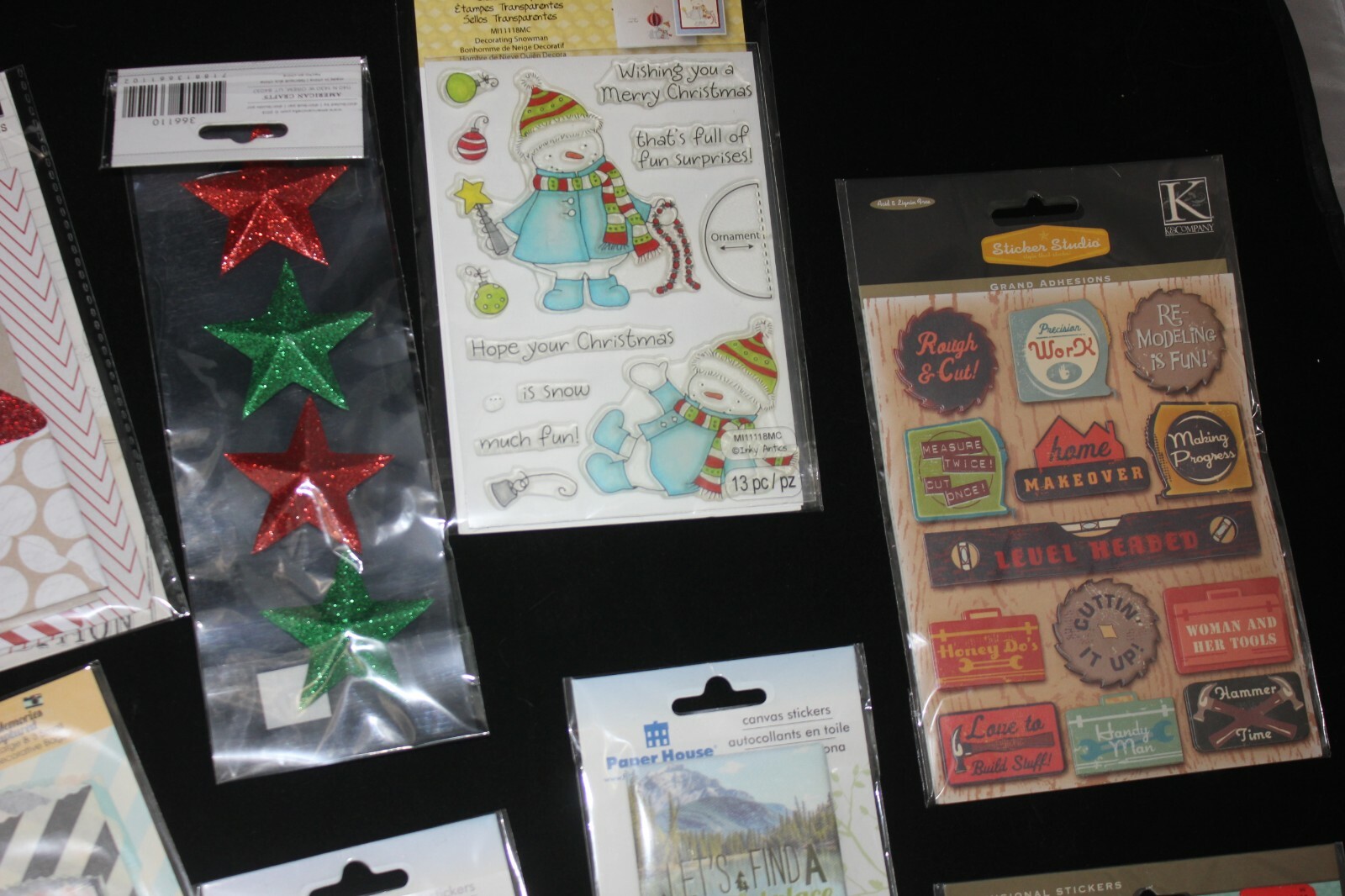 Lot of Brand New Scrapbook Supplies/Embellishments ~ K&Co, Inky Antics, & More!