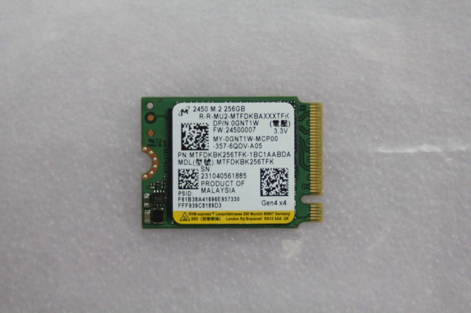 内蔵型SSD SK hynix 256GB M.2 SSD SSSD01 2482K5CC2L SK HYNIX 256GB SSD M.2 NVMe PCIe Gen 4x4 HFS256GEJ4X112N