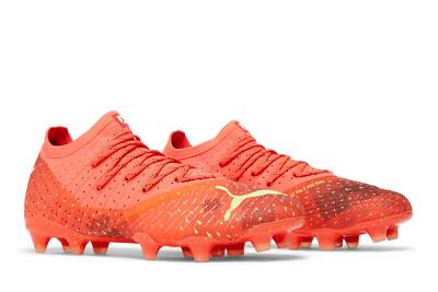 Pre-owned Puma Future 1.4 Fg Ag 'fearless Pack' 106989-03 In Fiery Coral/fizzy Light/black/salmon