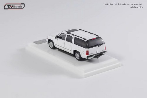 9L-011 MK Minitures 1/64 シボレー サバーバン ホワイト 9L-011 MK Minitures 1/64 シボレー サバーバン ホワイト