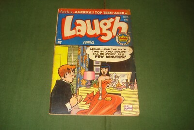 LAUGH COMICS #47, ARCHIE COMICS,  1951 KATY KEENE, BETTY & VERONICA, GOLDEN AGE