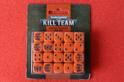 Games Workshop Warhammer 40k Kill Team Adeptus Astartes Dice Set New BNIB 40000