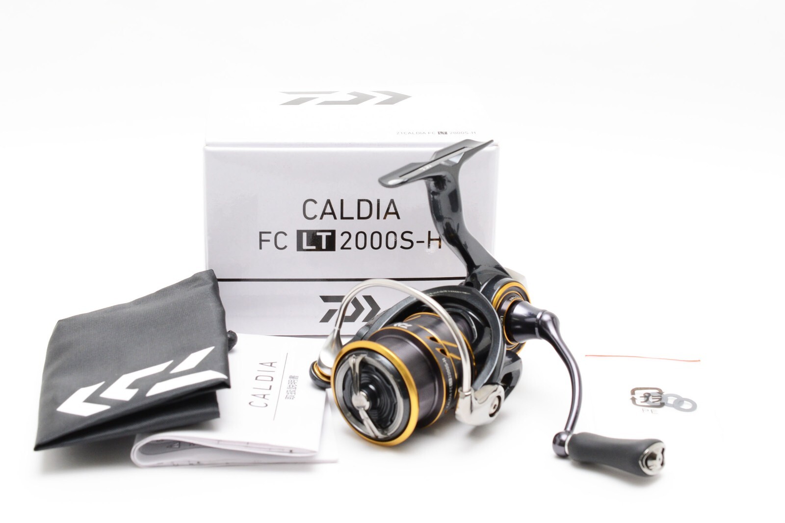 リール Daiwa CALDIA FC LT 2000S-H Daiwa 21 Caldia FC LT 2000S-H Spinning Reel Near Mint from