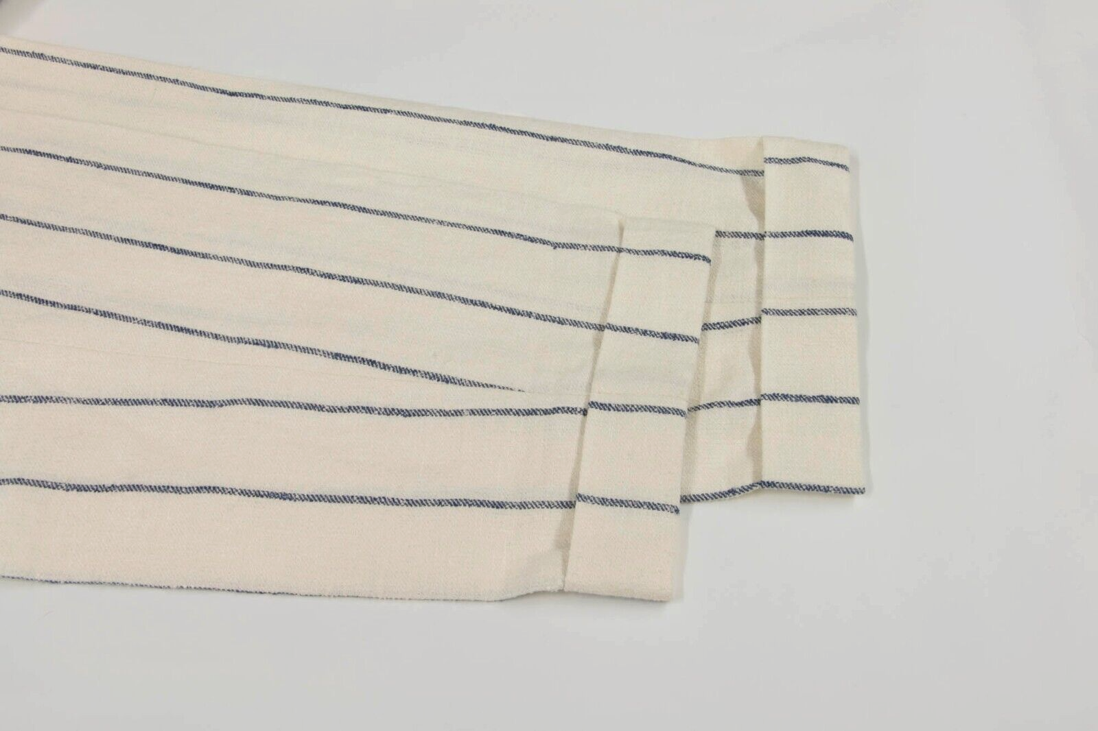 Pre-owned Brunello Cucinelli $7295  Men's Chalk Stripe 2-piece Suit Size 50/ 40us A248 In Beige + Navy Print