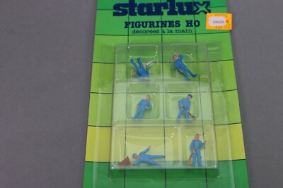 ZA629 STARLUX Train Figurine Ho FT50002 Personnages gare et quai n° 2