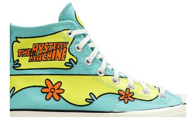 Pre-owned Converse Scooby-doo X Chuck 70 High 'the Mystery Machine' 169072c In Pool Blue/sulfur Spring/egret