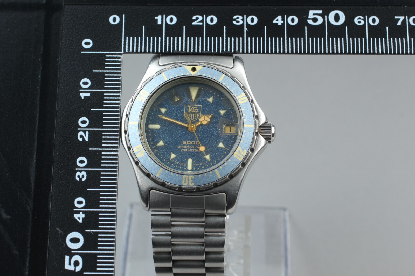 稼働 TAG HEUER 972.613 腕時計 ムーンダストダイヤル 639 稼働 TAG HEUER 972.613 腕時計 ムーンダストダイヤル 639