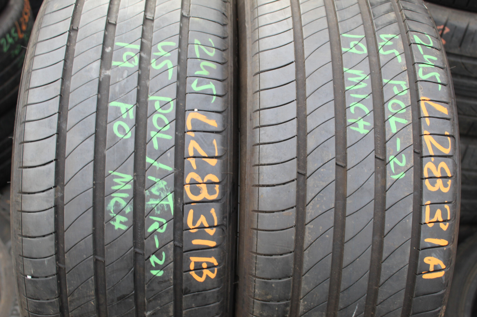 245 45 19 Michelin, Primacy 4, XL, POL, 102V x2 A Pair 6.0mm (F1_tyres) FO L2831