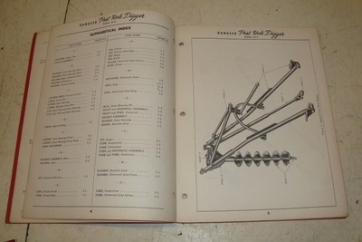 Dearborn Post Hole Digger Master Parts Book