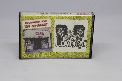 *GOOD FIND* LUDICHRIST CBGB OFF the Board Cassette & Sticker Combo 