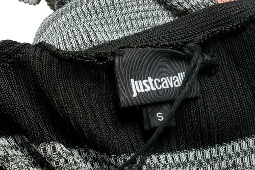 JUST CAVALLI JUST CAVALLI MEHRFARBIG 3/4 ÄRMEL DAMEN STRETCH BODYCON KLEID XS S M L XL