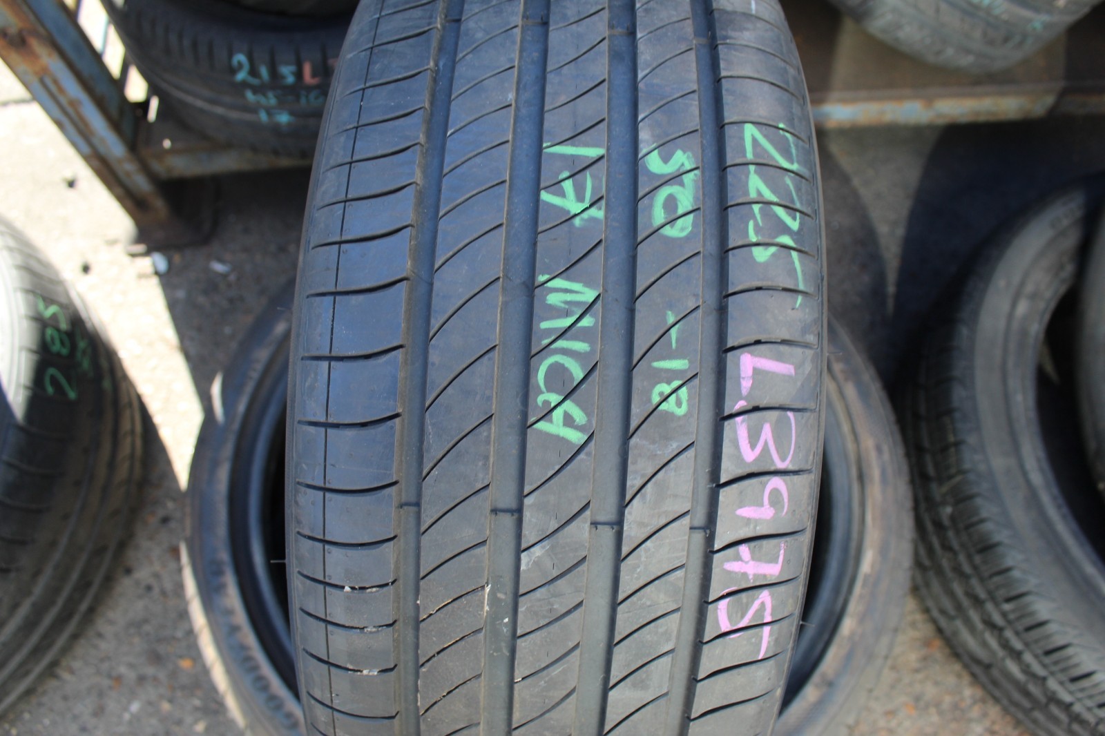 New 225 50 17 Michelin, Primacy 4, VOL, XL, 98V, x1 Single Tyre (F1_tyres) L3975