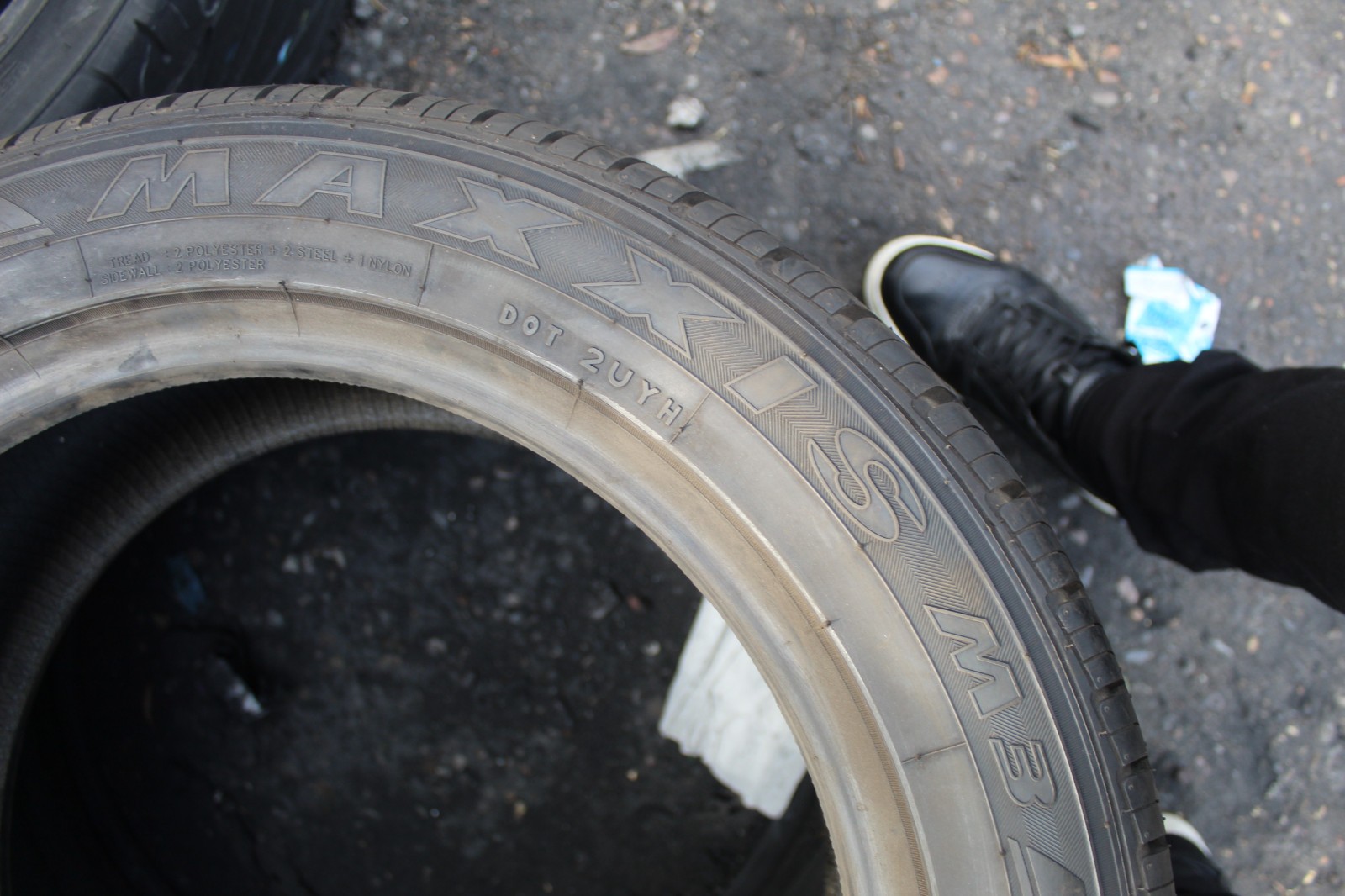 New 235 50 17 Maxxis, Bravo HPM3, M+S, 100V, x1 Single Tyre (F1_tyres) YD079