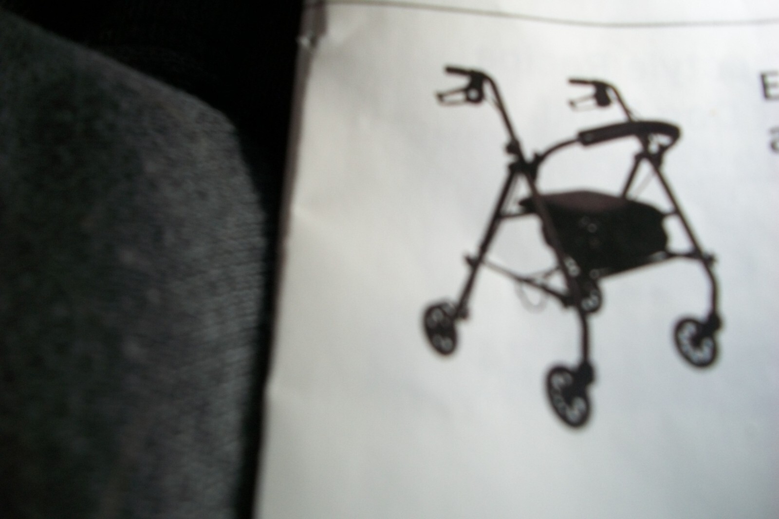 Rollator Walker Seat Equate Rolling Walker
