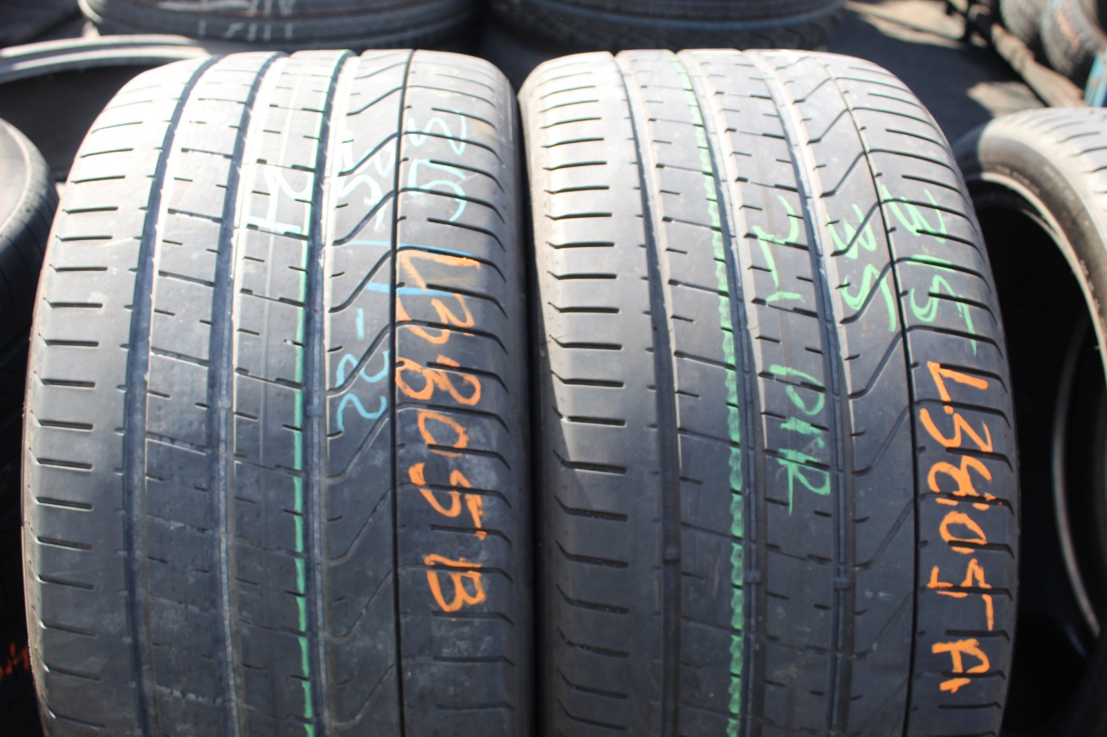 315 35 21 Pirelli, P Zero, MO, 111Y, x2 A Pair 6.2mm (F1_tyres) L3805