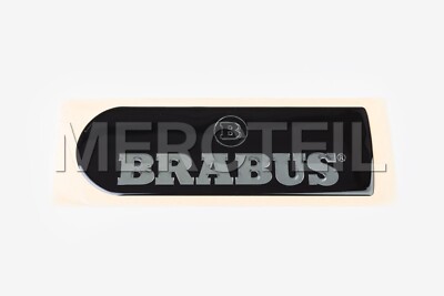 Genuine BRABUS rear Tailgate spare tire door Emblem for G-class W463
