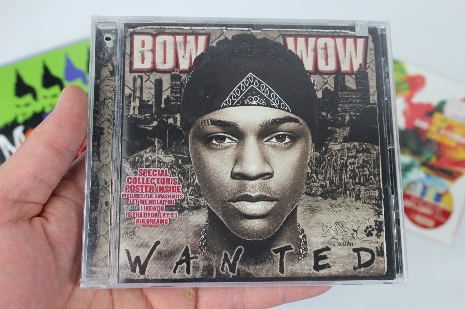 Bow wow CD セット hiphop BOW WOW WANTED COLLECTORS POSTER INSIDE RAP MUSIC CD [NEW