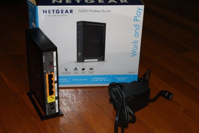 Netgear N300 wireless router WRN2000-100NAS In Box