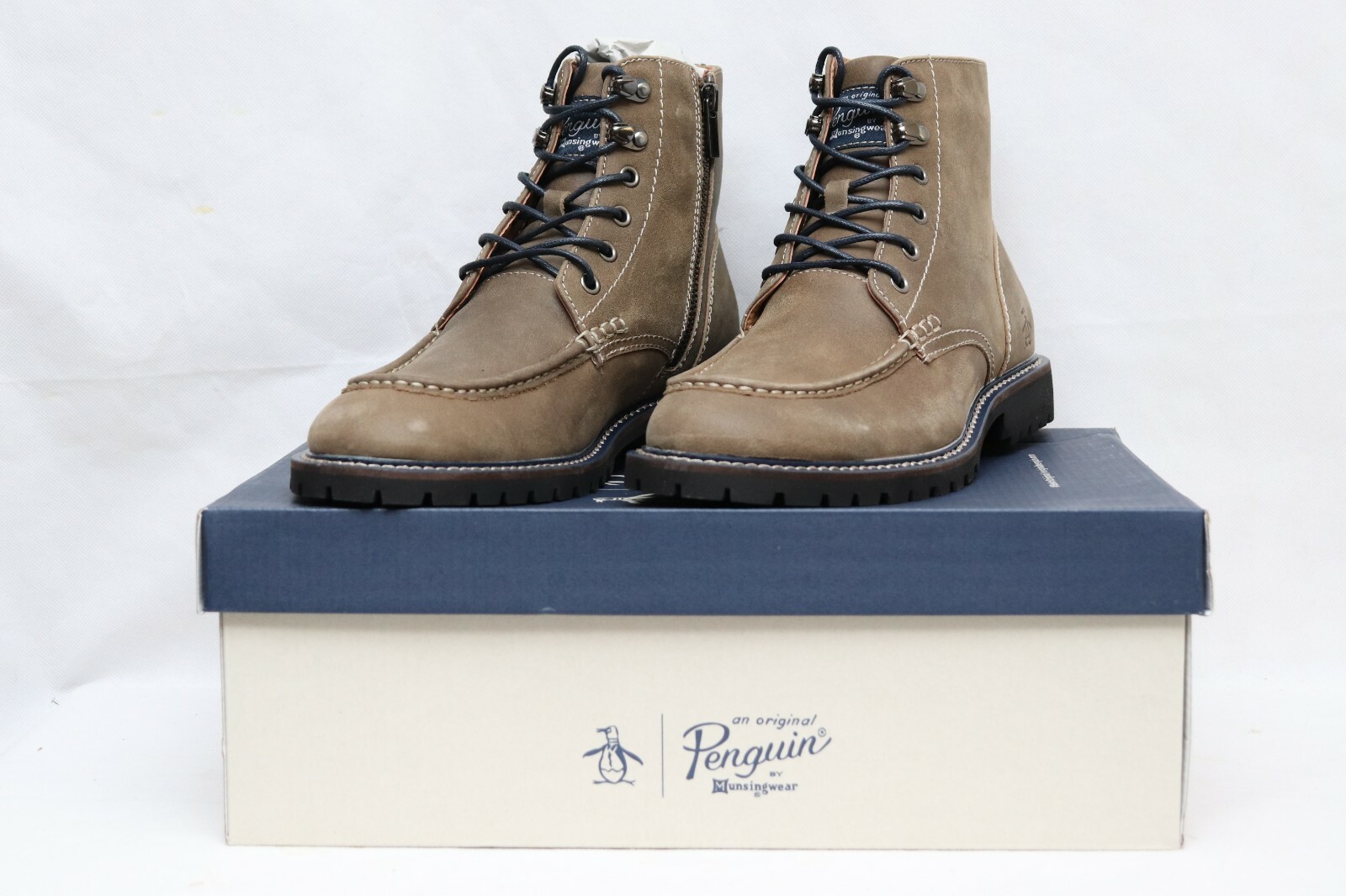 original penguin jesse leather combat boot
