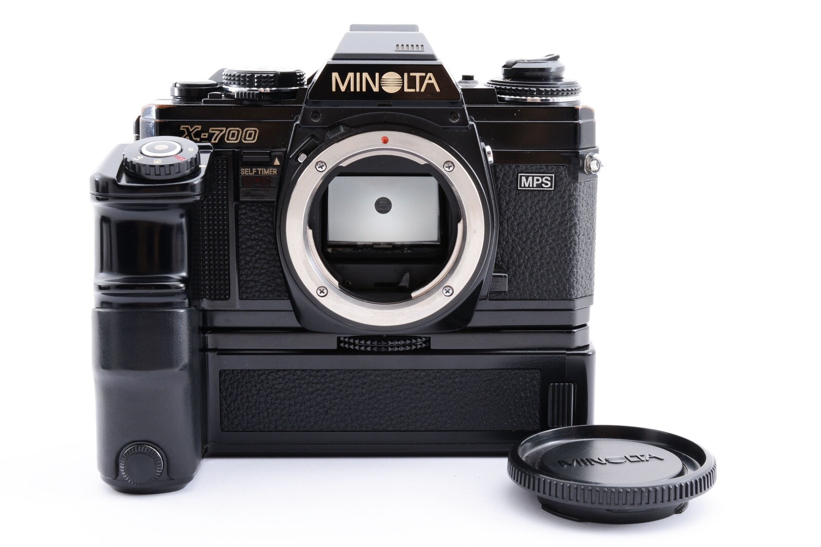 Minolta X-700 MPS 35mm SLR Film Camera W/Motor Drive From