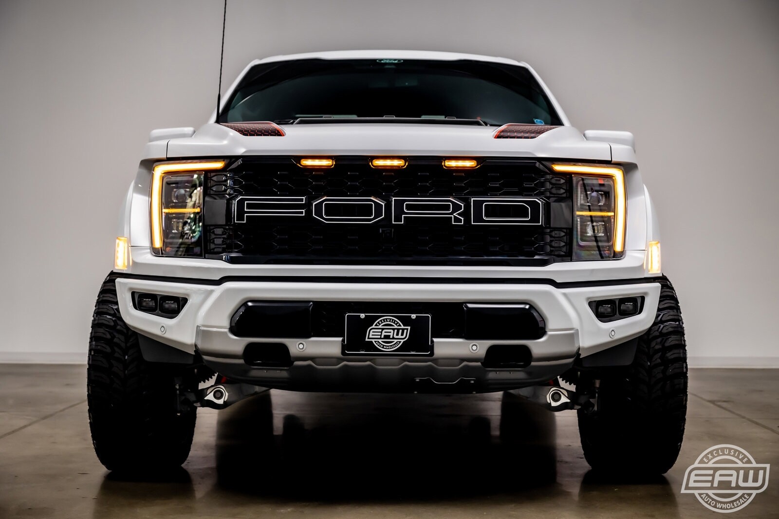 2022 ford f 150 raptor 2896 miles oxford white crew cab pickup ecoboost