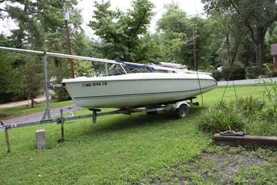 2006 Hunter 170 and Loadrite Trailer
