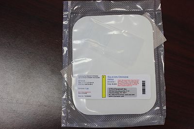 LTS Chemical inc Silicon dioxide SiO2 (99.999%) 1''x1''x3mm Thk AA-15
