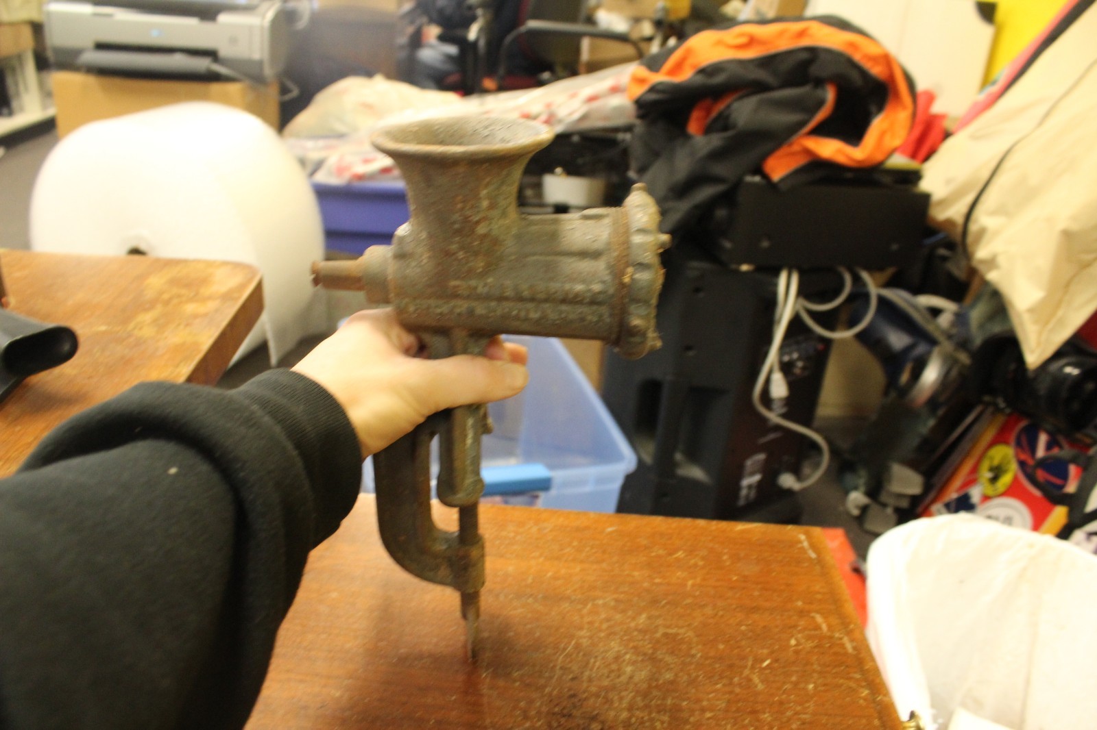 No. 5 Tinned Enterprise Meat Grinder