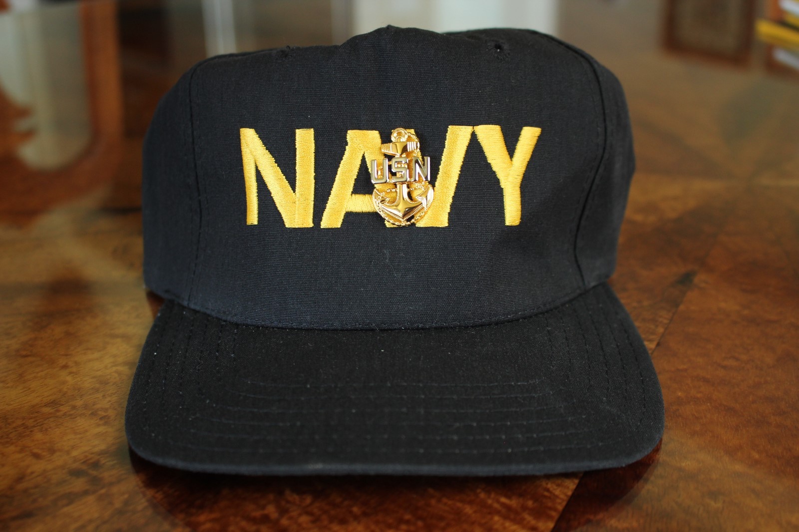 USN US NAVY SHIP SHORE AIR E-7 CPO CREW'S UTILITY COVERALL NWU BALL CAP W/ BADGE