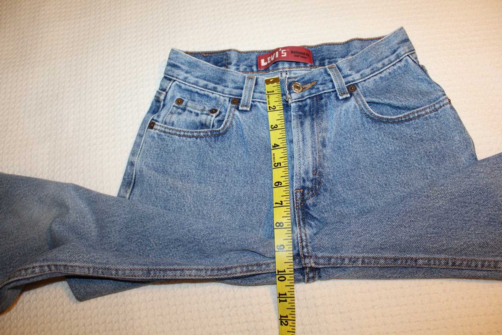 LEVI'S 550 Relaxed Fit Straight Leg Jeans Size 14 Regular 27 X 27 EUC