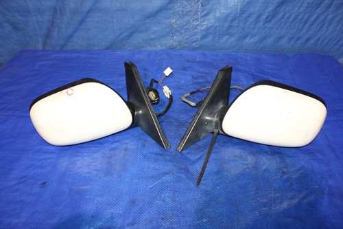 mirror9 - 3点セット 98-05 Toyota Altezza Lexus SXE110 IS300 White OEM Power