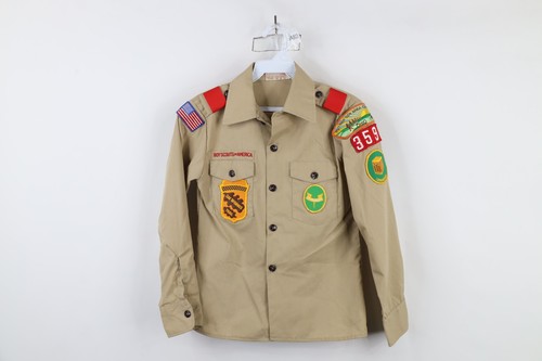 60'sビンテージ古着！アメリカ製 BOY SCOUTS OF AMERICA Vintage 1960s Boy Scouts of America BSA Sanforized Green