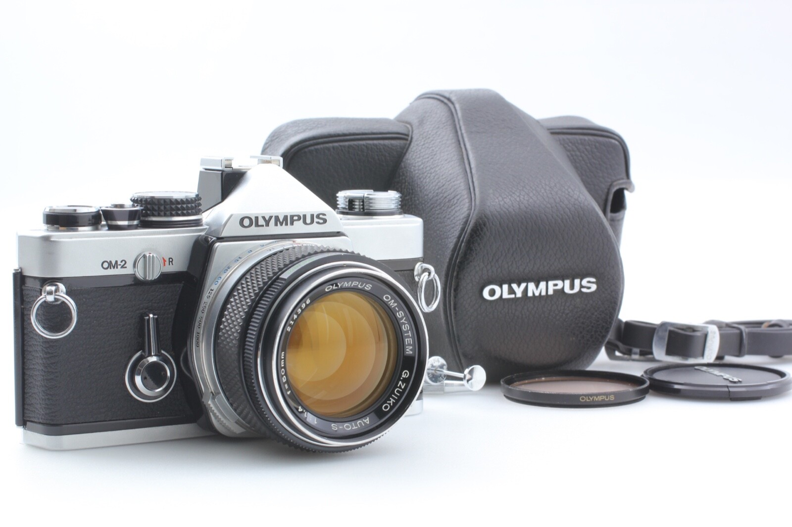 CLA'd【 Near Mint+++ w/Case 】Olympus OM-2 SLR Camera 50mm F CLA'd【 Near Mint+++ w/Case 】Olympus OM-2 SLR Camera 50mm F