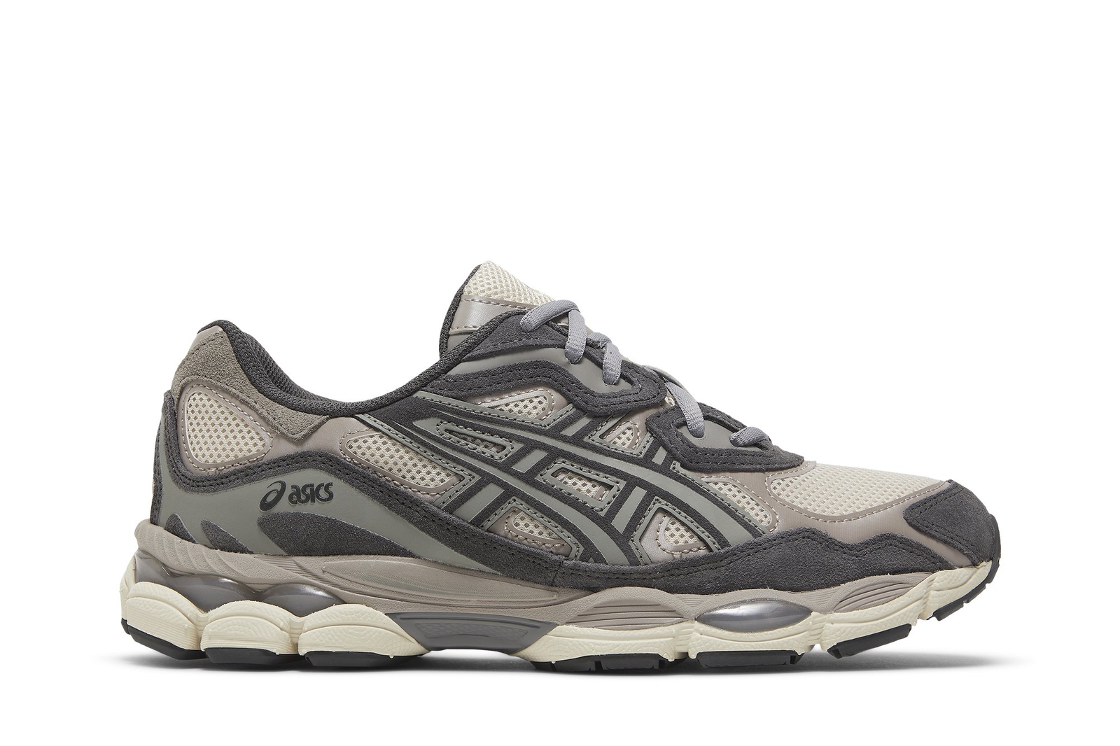 靴 asics gel-nyc oatmeal/obsidian grey ASICS Gel NYC Oatmeal Obsidian Grey 1201A789-250 | eBay