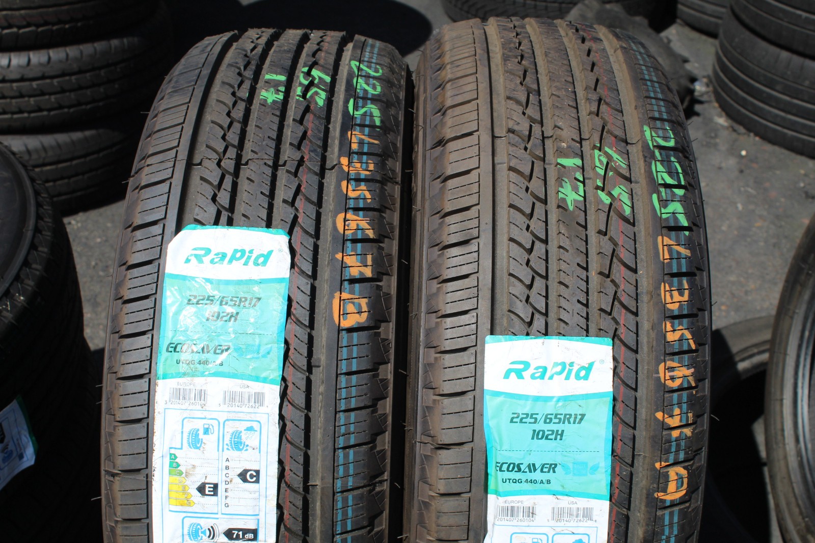 New 225 65 17 Rapid, Eco Saver, M+S, 102H, x1 Tyre (F1_tyres) L3567