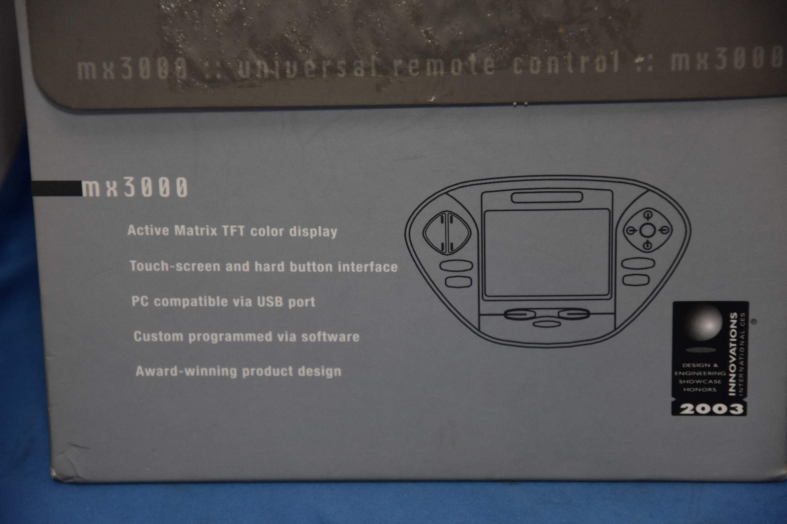 URC Universal MX 3000 Touchscreen Remote Control MX3000 Works Great!! RF IR