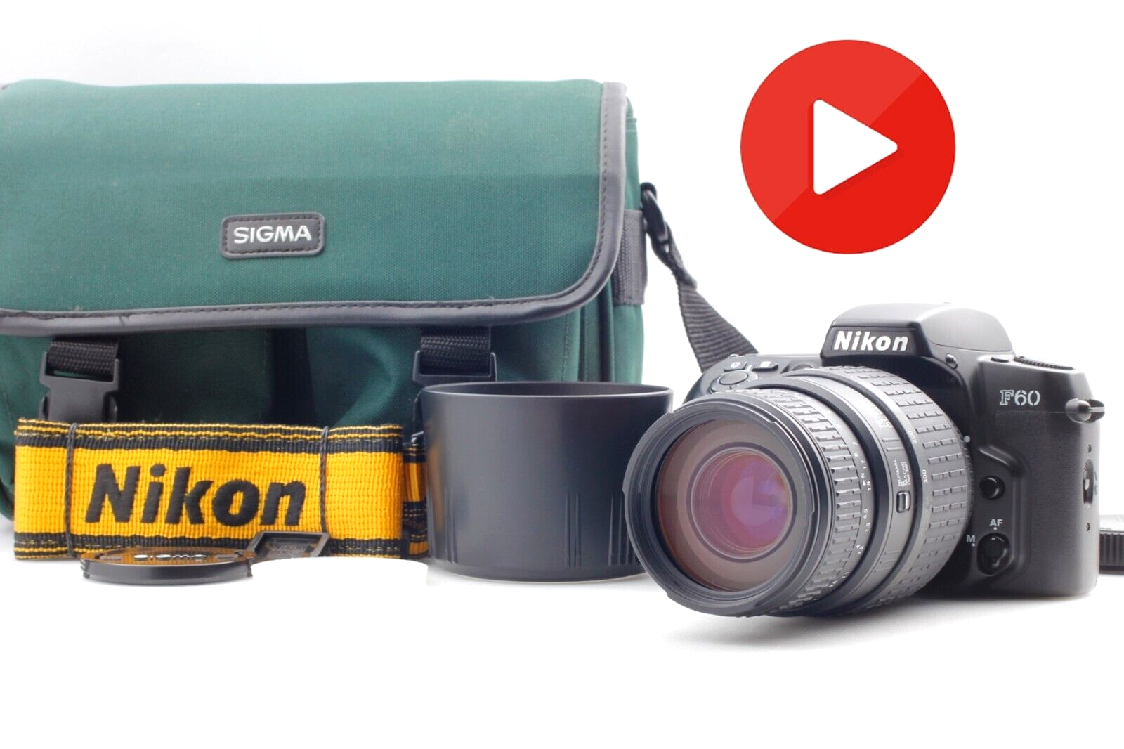 Nikon F60D 、SIGMA 24-70mm 、70-300mm バッグ
