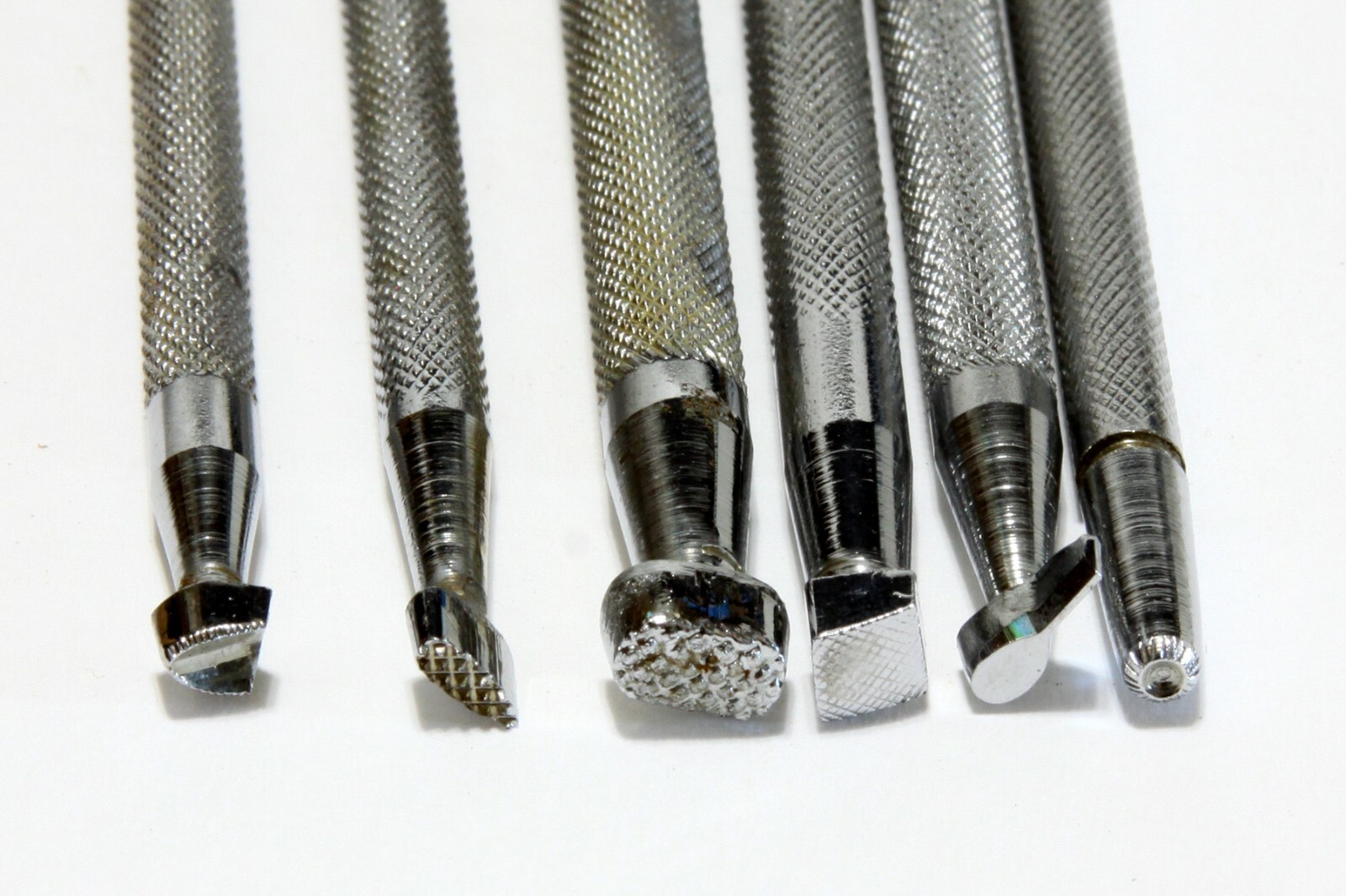 6 Vintage Asst. Craftool USA Leather Stamps Punch U859 H908 M885