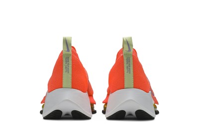 Pre-owned Nike Wmns Air Zoom Tempo Next% Flyknit 'bright Mango' Ci9924-800 In White