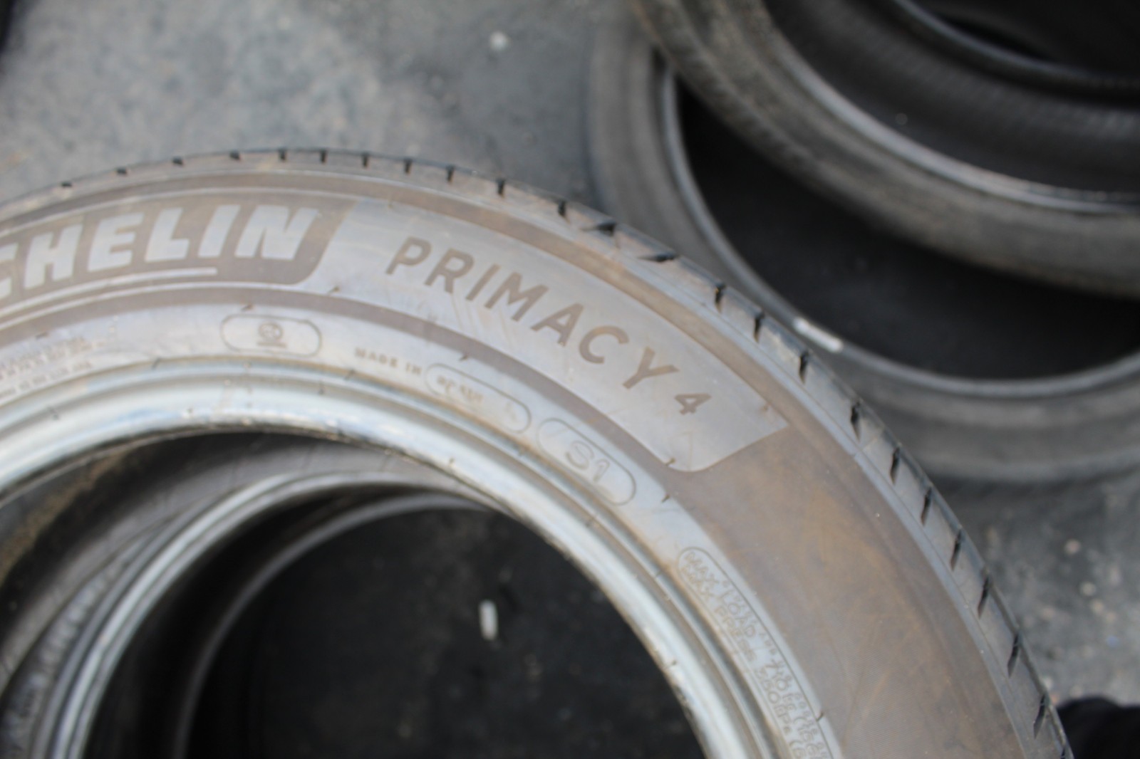 New 215 60 17 Michelin, Primacy 4 S1, 96H, x1 Tyre (F1_tyres) L3714