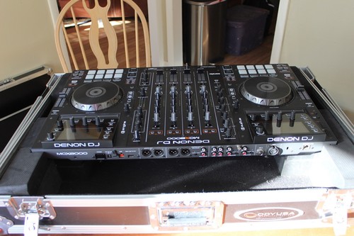 Denon MCX8000 DJ Controller With Odyssey Flight Case