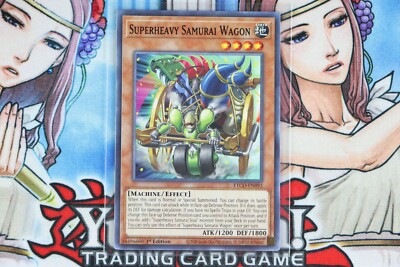 YuGiOh Superheavy Samurai Wagon ETCO-EN092 1st Edition Common