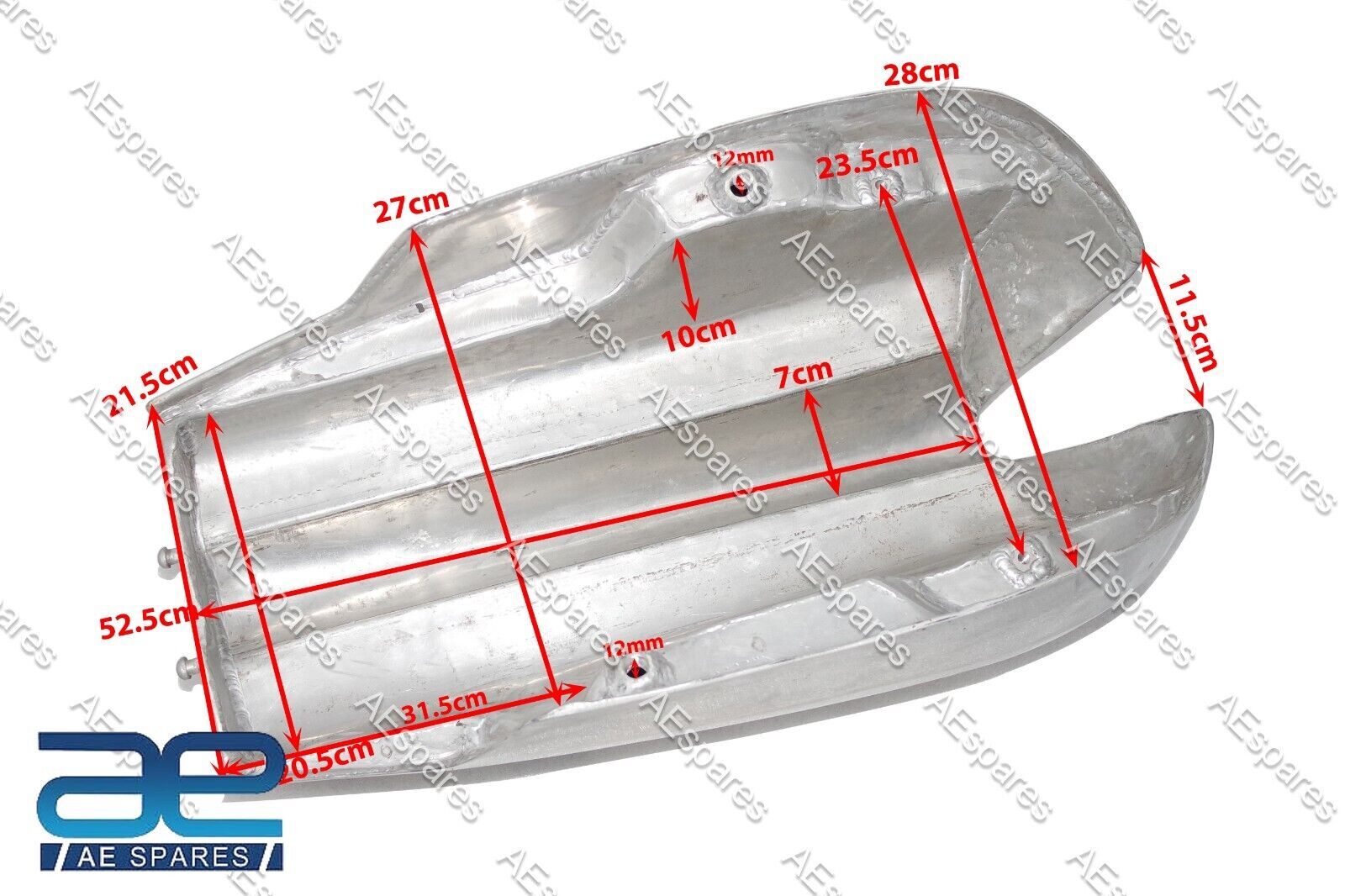 For Ducati 860 GT  Aluminium Fuel Gas Tank 860 900 Vintage 1975 